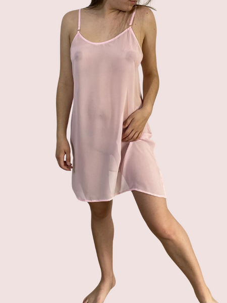 Glowing Aura Transparent Night Dress