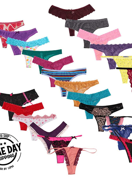 5 pack sexy thong Variety Pack