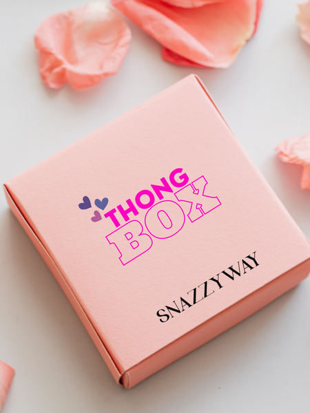 ♥Different Styles Thong Panties Gift Subscription Box