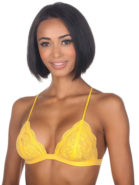 2 Pack soft stretch lace bralette