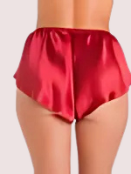 Opulent Silk Satin French Knickers