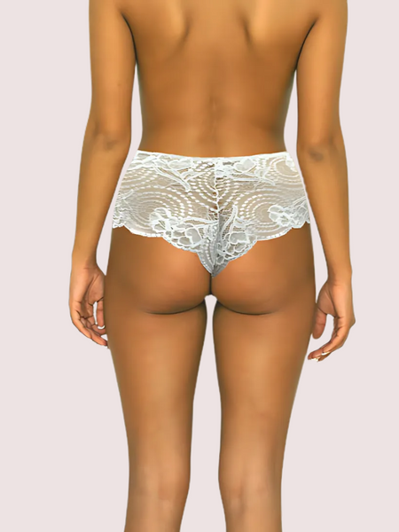 Female Floral Daisy Lace Boyshorts