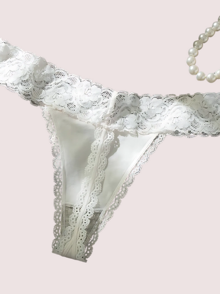 Ladies' T-Back G-String Thong Lace Panties