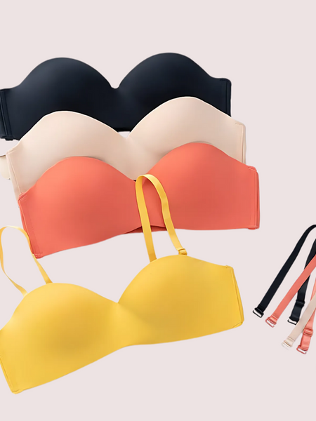 3 Pack Classic demi cup padded bras