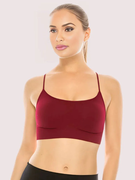 Luxurious Lightweight Criss Cross Sports Bra Pack of 2