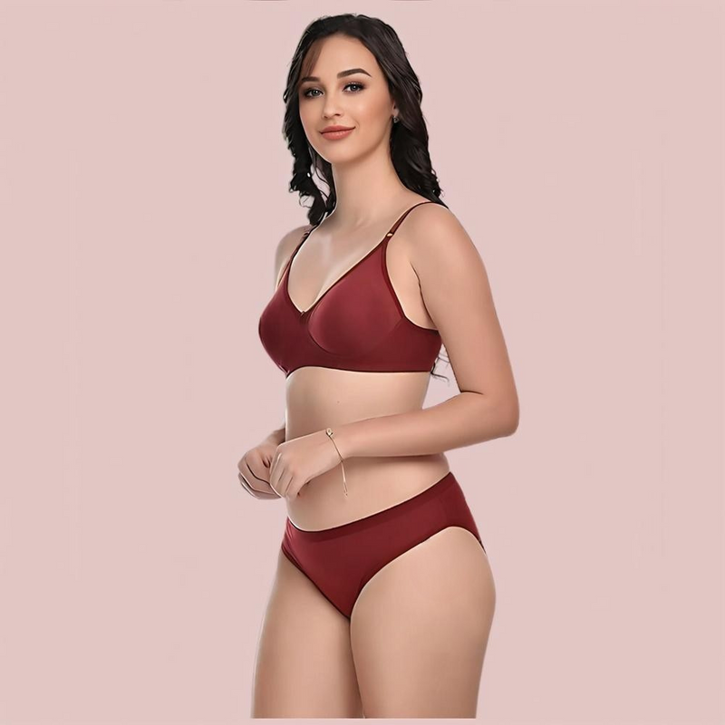 Comfort Bliss 2-Pack Lightly Padded Bra & Panty Set