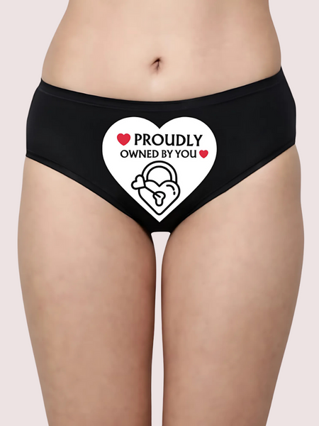Personalized Allure Proudly Owned Panty