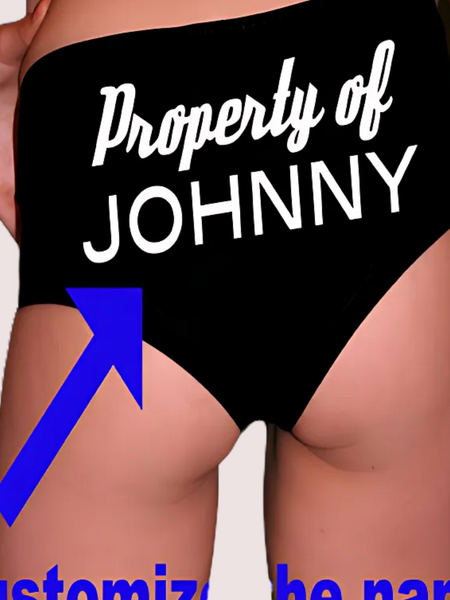 Personalized Underwear Anniversary Gifts For Her