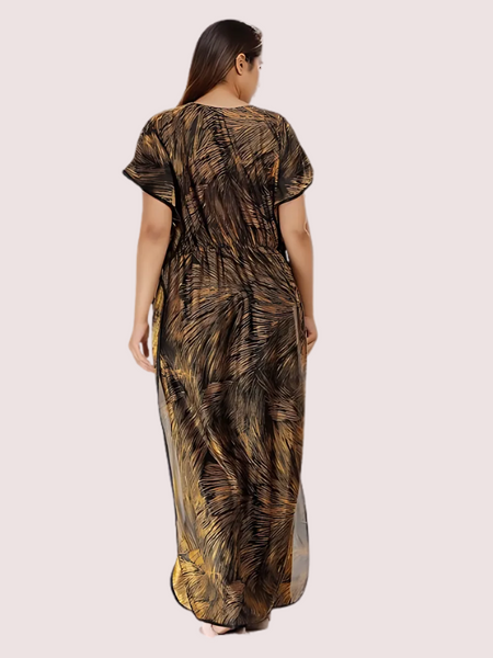 Printed Satin Nightie for Girls/Women