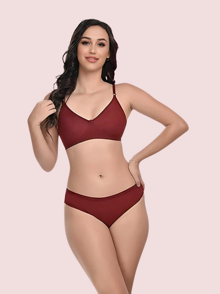 Comfort Bliss 2-Pack Lightly Padded Bra & Panty Set