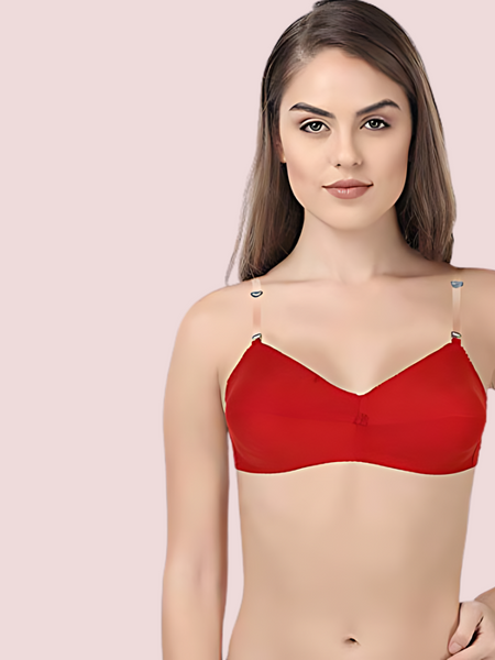 Love Me Mixed Invisible Strap Bra (Pk Of 2)
