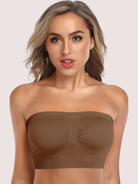 2-Pack of Non-Padded Strapless Tube Bras
