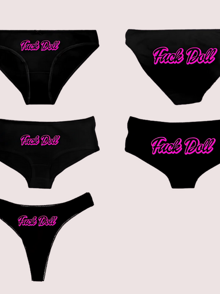 Fuck Doll Panties Set