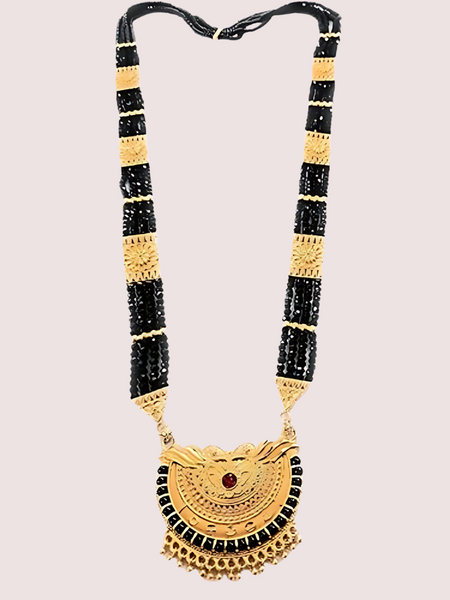 Traditional Gold Plated Pahadi Mangalsutra