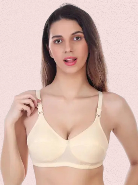 Everyday Cotton Non-Padded Bra for Women (Pack of 2)
