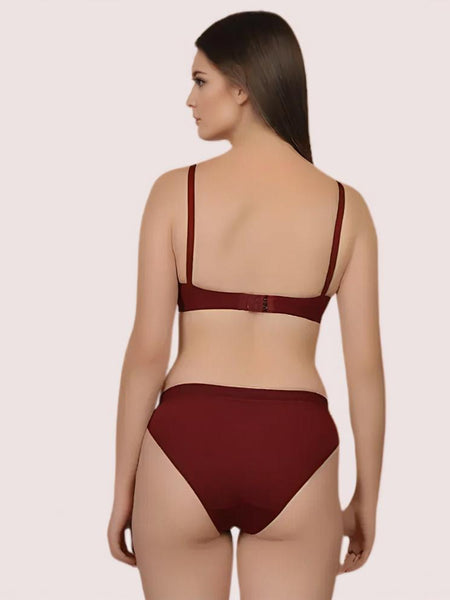 EasyBreeze Cotton Bra & Panty Set