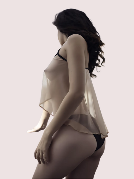 Noir Desire See-Through Cami