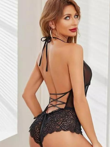 Elegant Lace Lingerie Set for Seductive Charms