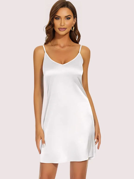 Luxe Silken Adjustable Slip Dress
