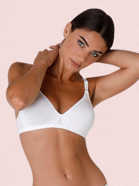 Non-Wired Full Coverage Cotton Bra (Pack of 2)