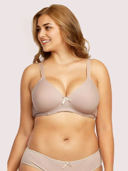 2 Pack No Wire Full Cup Light Padded bra