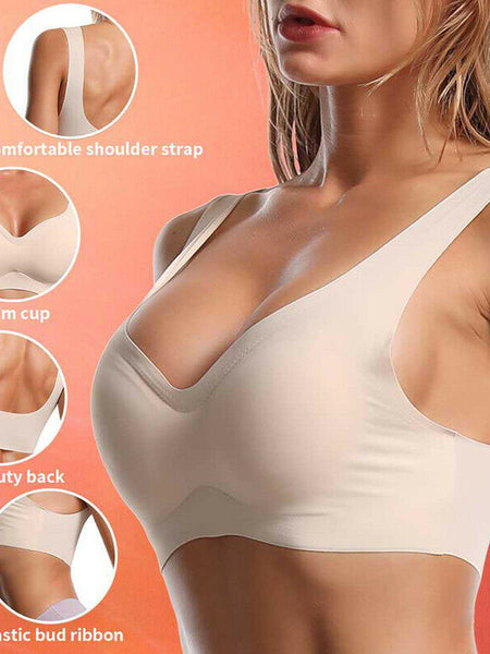 2 Pack Ultimate comfort non wire seamless bra