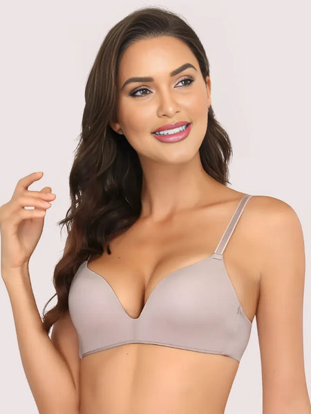 2 Pack Luxury seamless padded push up bra