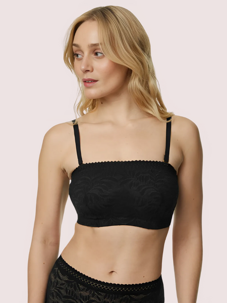 Non-Wired Lace Tube Bralette (Pack of 2)