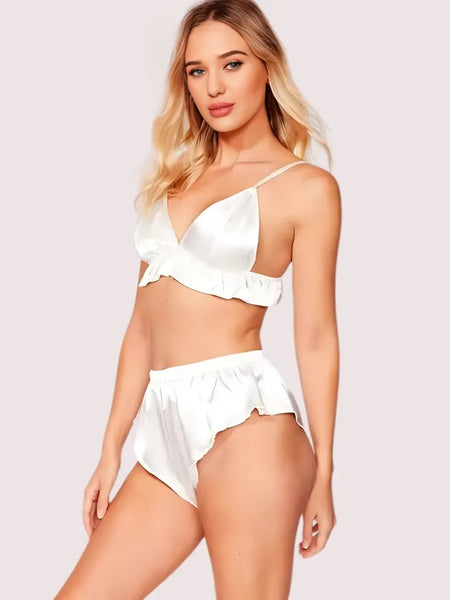 Stylish Pure Silk Bra Set for Modern Women