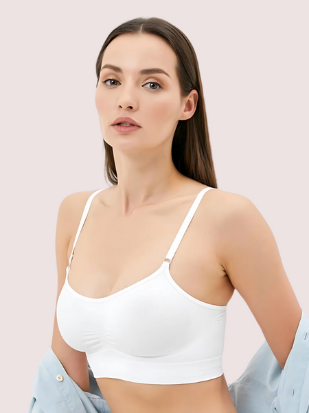 3-Pack Stylish Stretchable Sports Bras for Girls