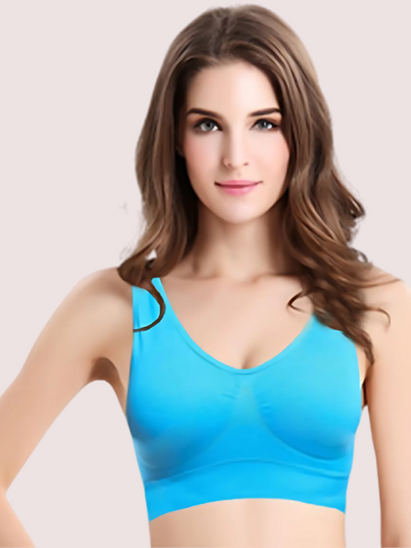 2-Pack Stylish Sports Bra Set for Girls