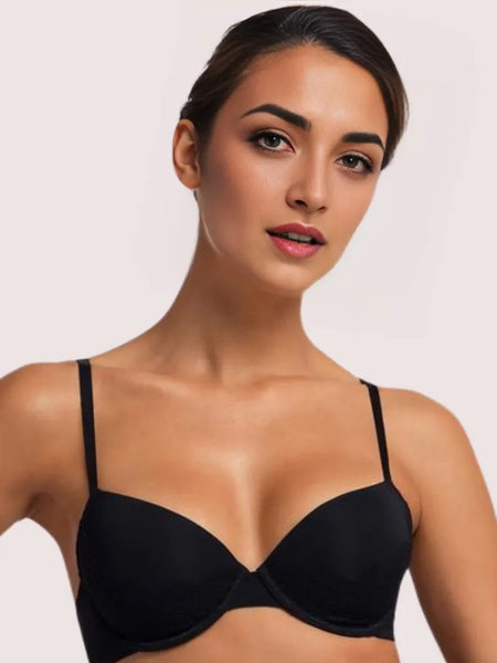 Raven Rise – Black Push-Up Bra