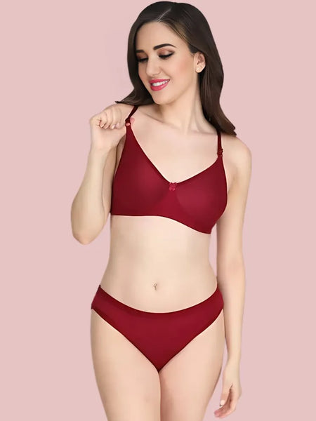 Soft Ease Cotton Comfort – Bra & Panty Set (2-Pack)