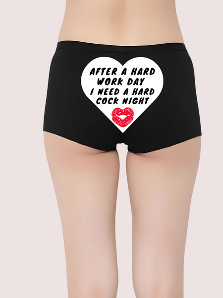 Her Exclusive Naughty Quotes Panties