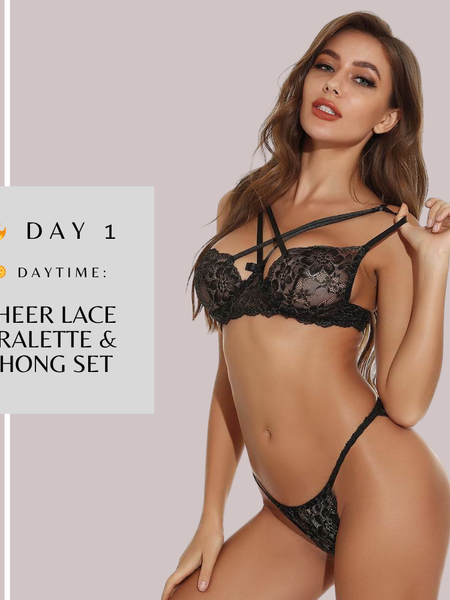 3 Nights Endless Desire Honeymoon Lingerie Box