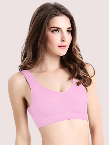 2-Pack Stylish Sports Bra Set for Girls