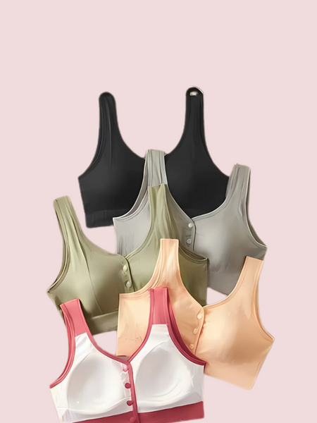 Push & Go – Front Open Sports Bra