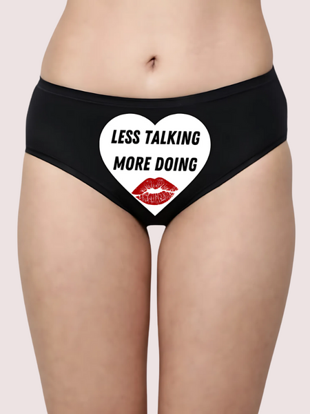 Sensual Custom Text Get Things Done Panty
