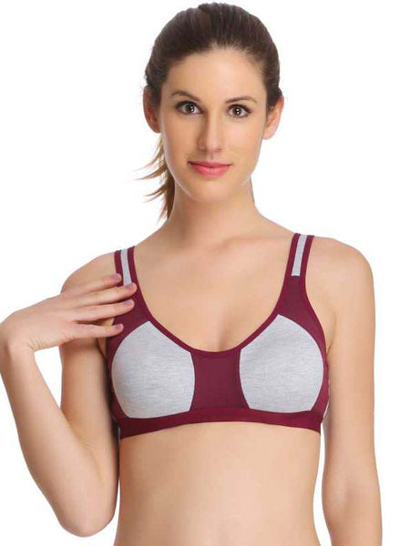 Medium Impact non padded sports bra pack of 3
