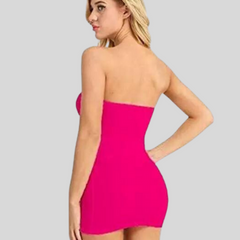 Flirty Allure Women's Mini Babydoll Dress