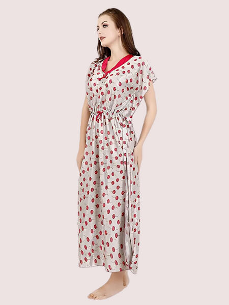Luxurious Satin Maxi Sleepwear for Women
