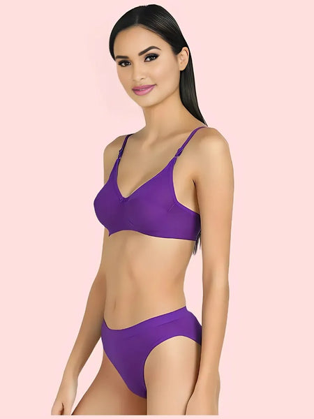 Cotton Cloud Comfort Bra Set – 3-Pack