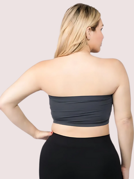 2-Pack Sexy Tube Bandeau Bra Tops for Women