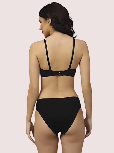 Casual Cotton Comfort Bra Panty Set (2 pack)