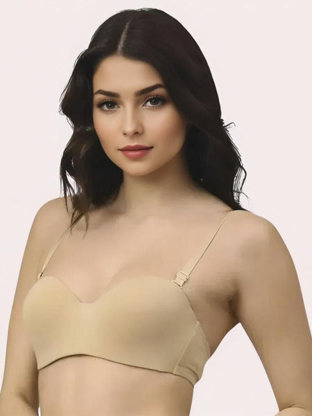 FD Demi Bra + Free Seamless Panty -  Lift, Comfort & Perfect Fit