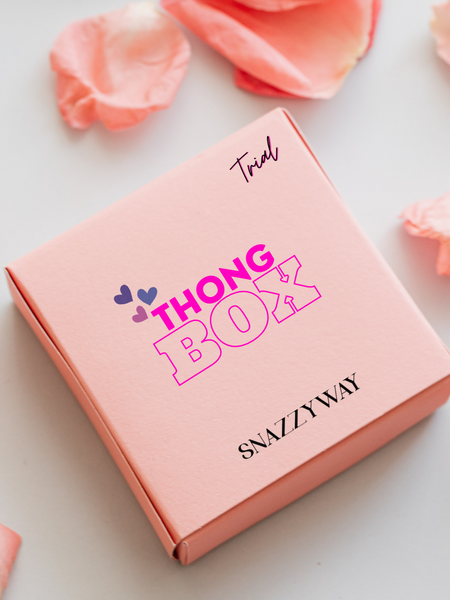 ♥Snazzyway Thong Panties Trial box