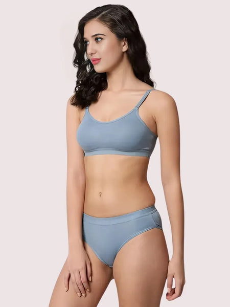 Wire-Free Women's Sports Bra Panty Set (2 pack)