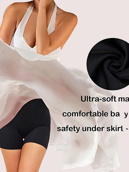 Super Comfort Black Seamless Shorts