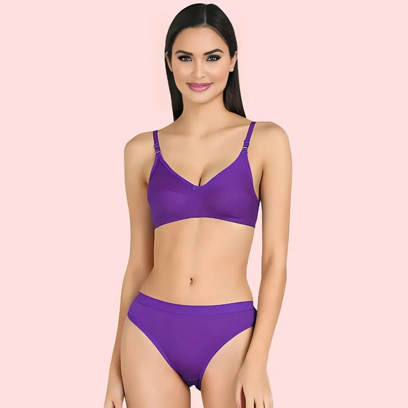 Cotton Cloud Comfort Bra Set – 3-Pack