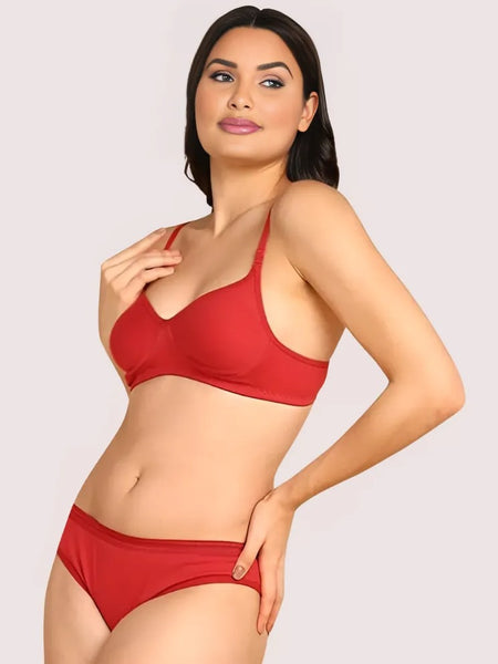 Soft Cotton Lingerie Set For Her (2 pack)